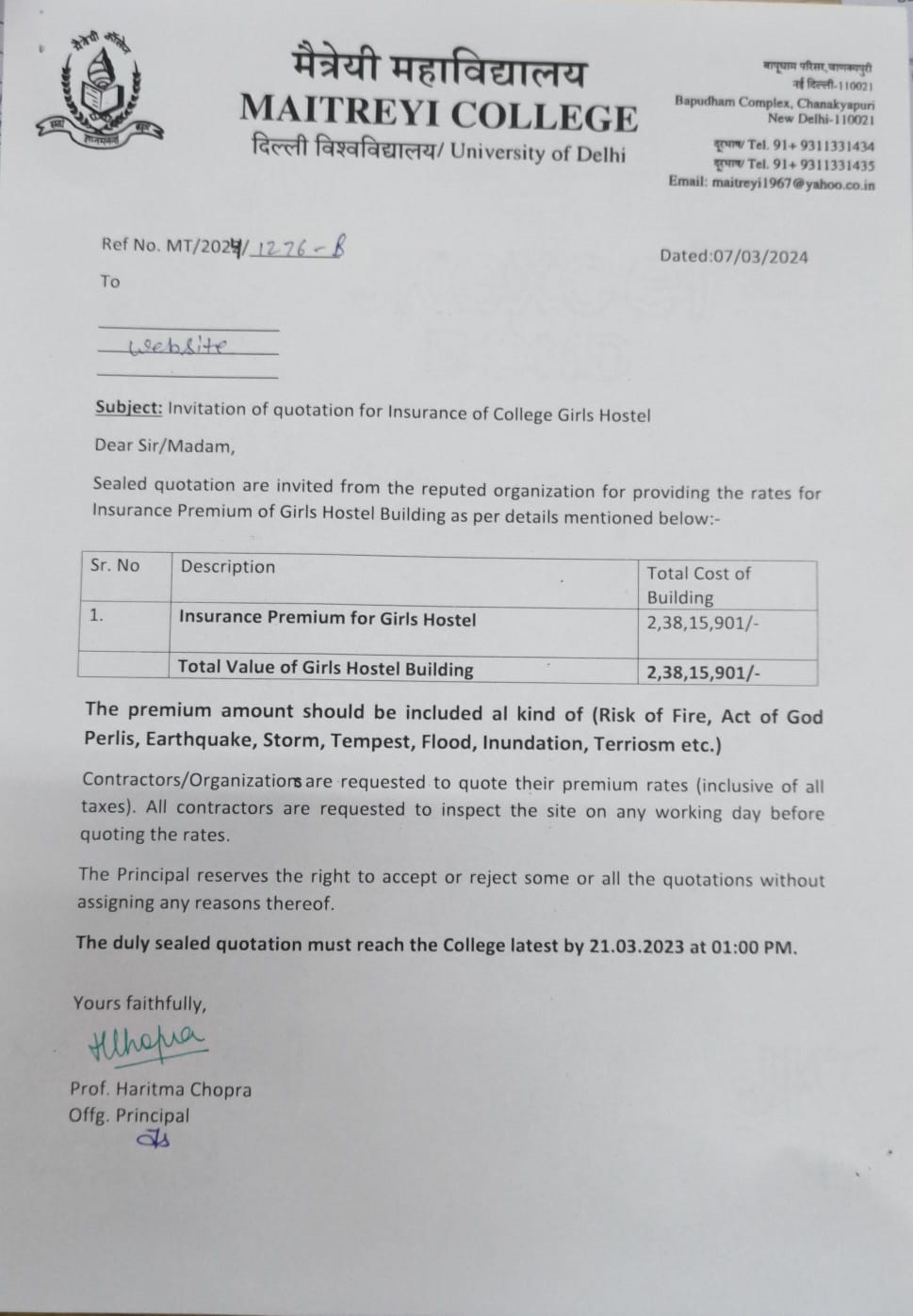 maitreyi-college